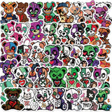 54pcs gothic bear sticker pack(S26082405)