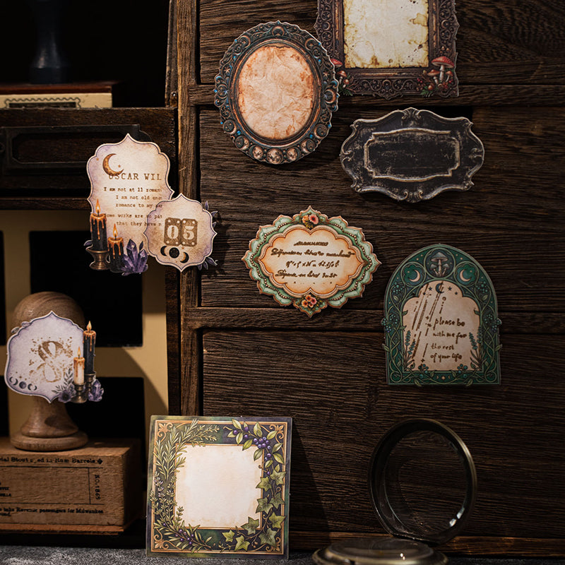 Vintage frame sticker pack 30pcs