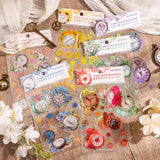 2 sheets pre-cut time gear sticker pack (S25071801)