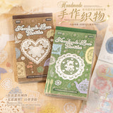 20sheets lace sticker book(TZB26071210)