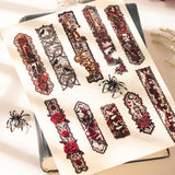 Bloody Gothic rose sticker 20pcs