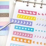 8pcs cute mini pre-cut sticker pack (S26050703)