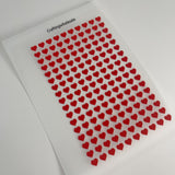 3D embossed Playing card symbols sticker A6 size (S26011308)