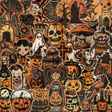 50pcs gothic halloween sticker pack(S26052008)