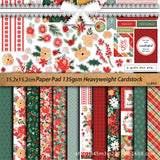12pcs 6in christmas material paper pack(P26052604)