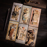 30pcs retro memory sticker+paper pack (P25101610)