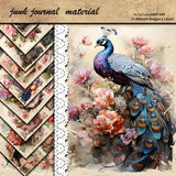 10pcs peacock paper pack(p26052205)