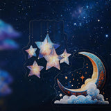 16pcs moon cloud sticker pack(S26071104)