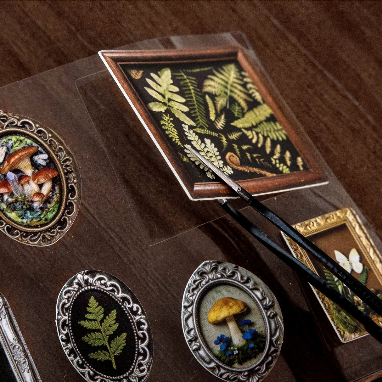 2pcs vintage card-sticker pack (S26051105)