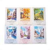 10pcs city outside window paper card pack (P25090403)
