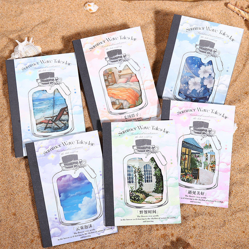 20pcs nature sticker book (TZB25051203)