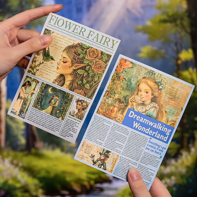 20sheets washi-sticker+paper book (S25090409)