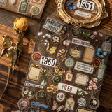 50pcs vintage sticker pack (S25090406)