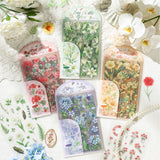 6 sheets floral sticker pack(S26071902)