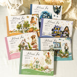 18pages garden sticker book(TZB26052703)