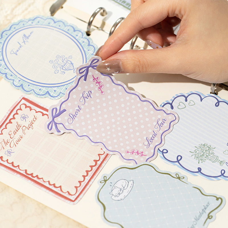 10pcs romantic sticky-card pack(S26052807)