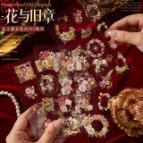 4sheets flower sticker pack(S26090302)