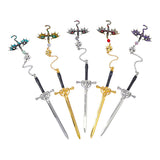 1pc metal sword dragon book mark(C26082407)