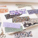 Floral washi-sticker book 20pcs