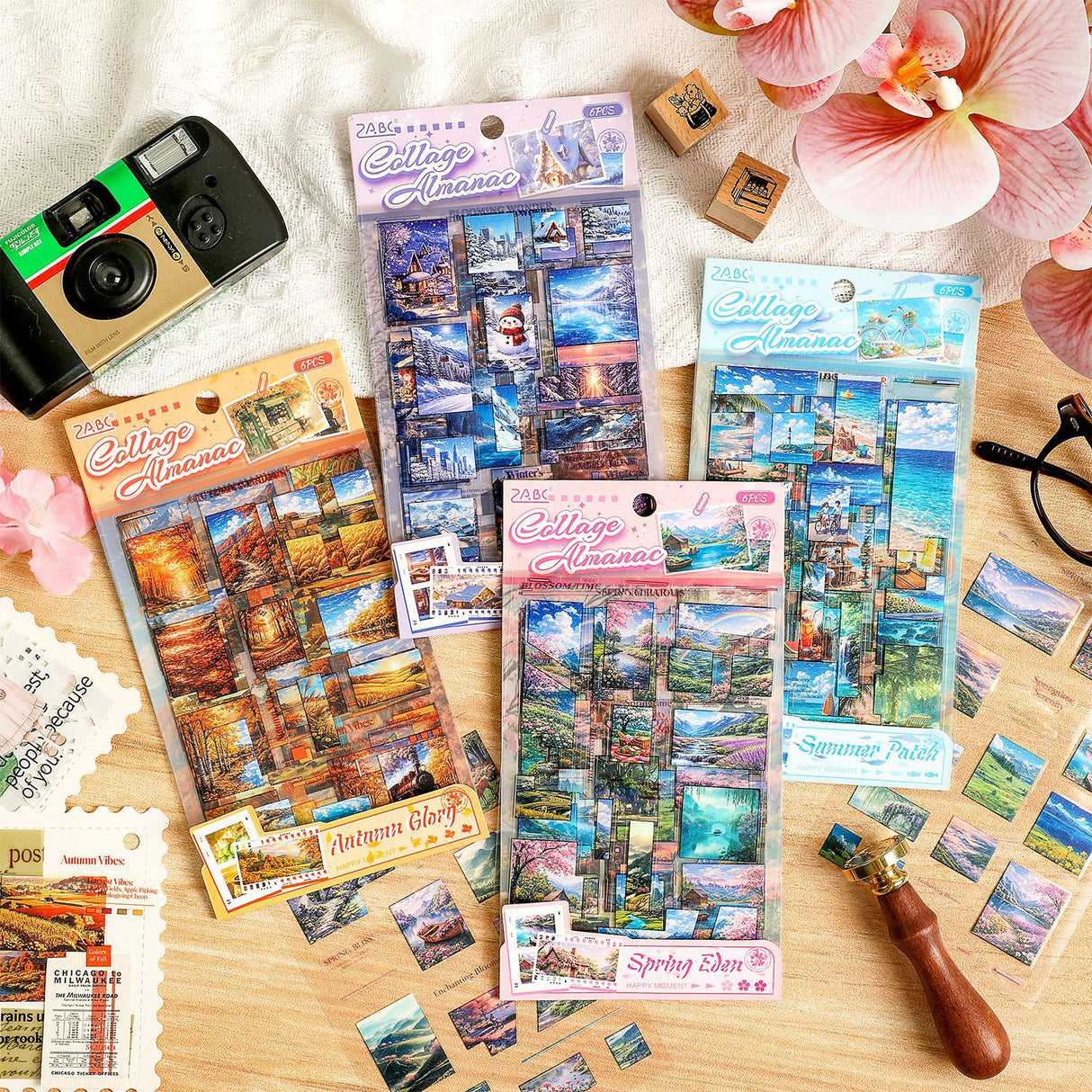 6 sheets view sticker pack(S26052905)