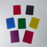 Colored clear ATC cards 1 pack of 20 pcs (A25072301)