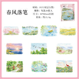 Season landscape sticker 20pcs