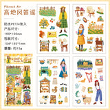 4sheets young girls sticker pack(S26041702)