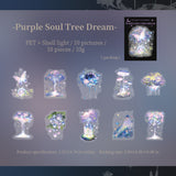 10pcs mystery forest 10pcs sticker pack (S25091502)