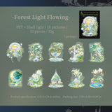 10pcs mystery forest 10pcs sticker pack (S25091502)