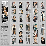 20pcs elegant lady PET-sticker book (TZB25102102)