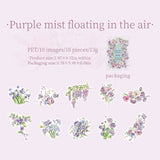 10pcs flower sticker pack(S26062302)