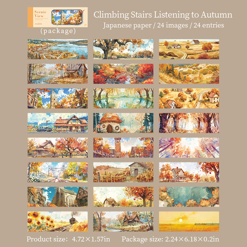View washi-sticker book 24pcs