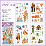 4sheets young girls sticker pack(S26041702)
