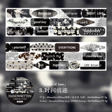 1 roll words/frame pre-cut PET-tape (T26052902)