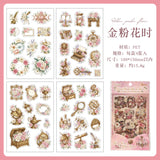 4sheets flower sticker pack(S26090302)
