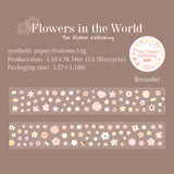 1 roll mini flower pre-cut PET-tape(T26061602)