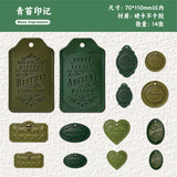 14pcs vintage card sticker pack (S26032602)