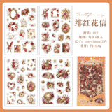 4sheets flower sticker pack(S26090302)