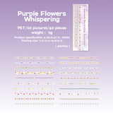 40pcs flora border sticker pack(S26050702)