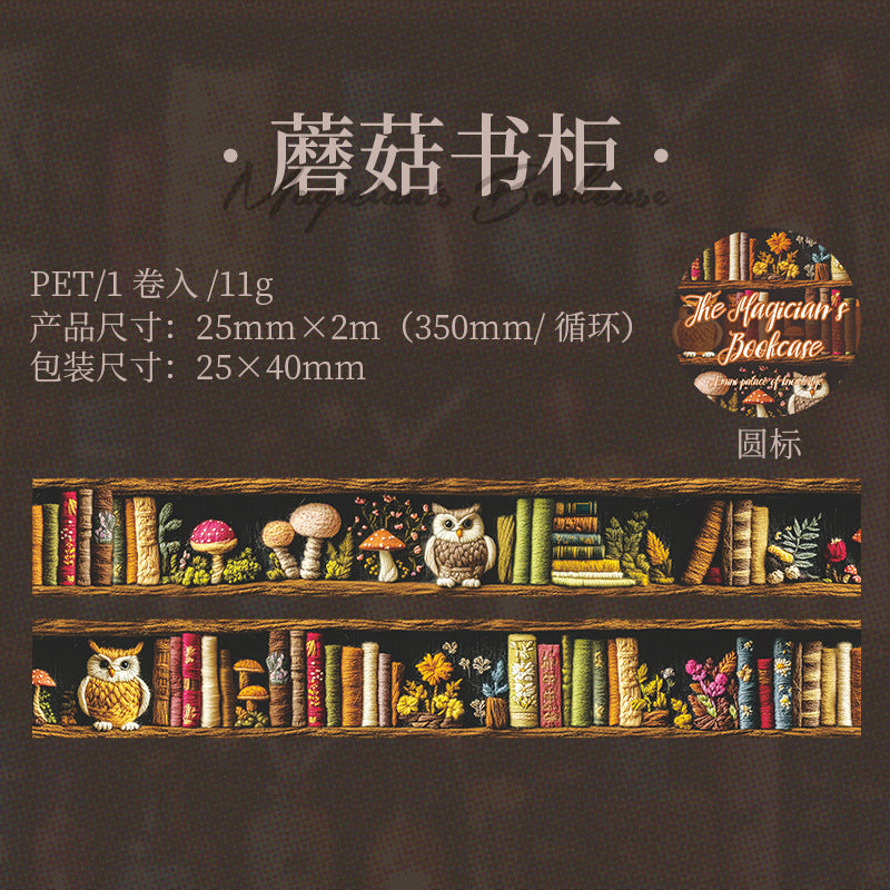1roll magic bookcase PET-tape(T26052702)
