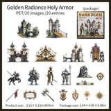 20pcs dark pixel sticker pack (S26031702)