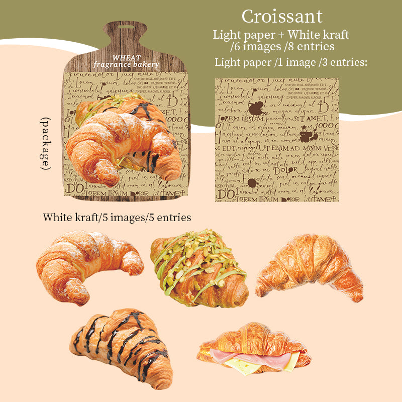 8pcs bakery sticker pack (S25110602)