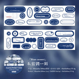 1 roll words/frame pre-cut PET-tape (T26052902)