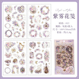 4sheets flower sticker pack(S26090302)