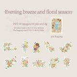 10pcs flower sticker pack(S26062302)