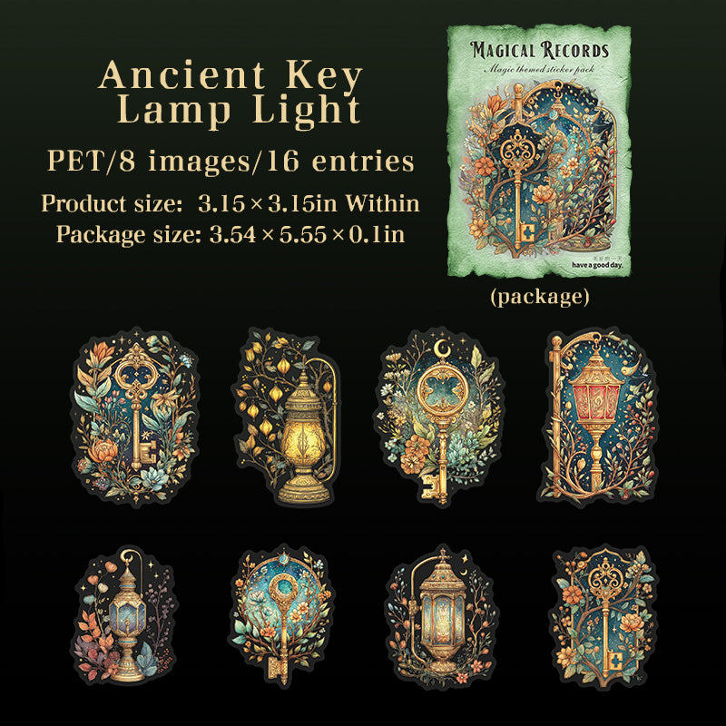 Magical 16pcs sticker pack