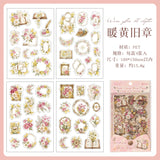 4sheets flower sticker pack(S26090302)