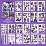 20sheets A5 size character sticker book (TZB25062005)