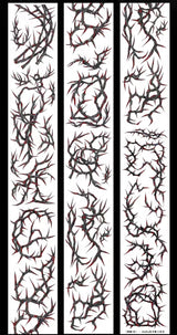 1 loop gothic thorns Gorgeous PET-tape (TB26090802)