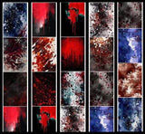 1 loop dark gothic background Gorgeous PET-tape (TB26090807)